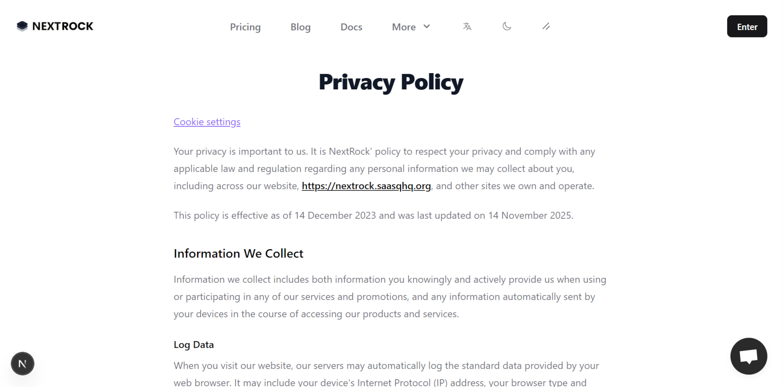 Privacy Policy